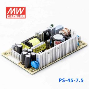 PS-45-7.5  45W  7.5V 5.4A  单路输出无外壳PCB板明纬开关电源