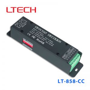 LT-858-CC   4路 恒流DMX解码器