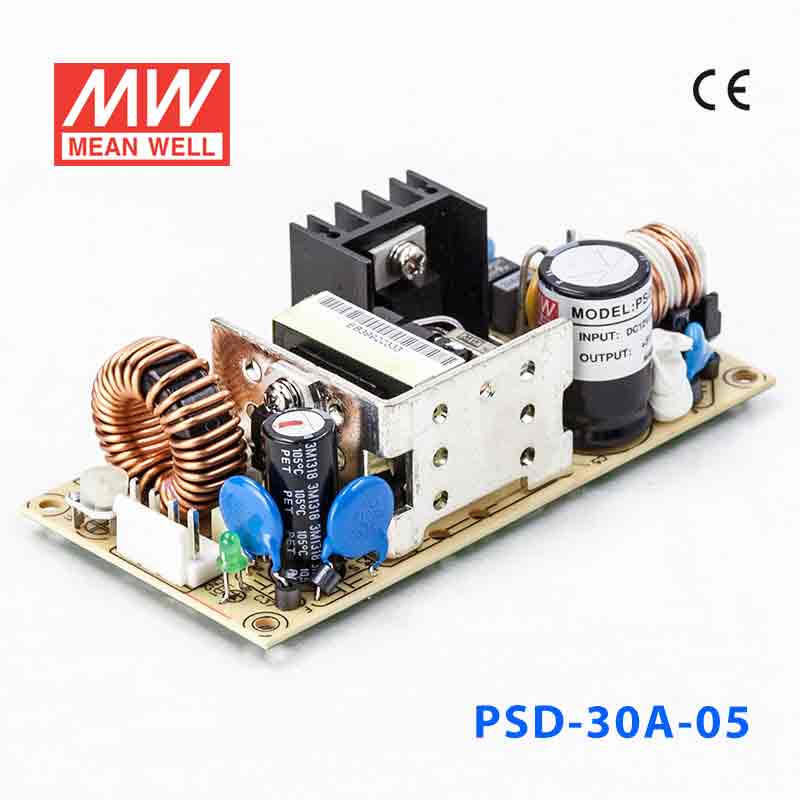 PSD-30A-5  30W  9~18V  输入 5V 5A  单路输出PCB板明纬DC-DC变换电源