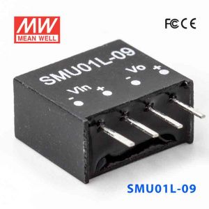 SMU01L-09  1W  5V-9V  非稳压单路输出明纬DC-DC转换模块电源