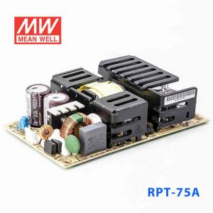 RPT-75A  75W +5V 8A +12V 4A -5V 1A  三路输出绿色明纬医用无外壳电源