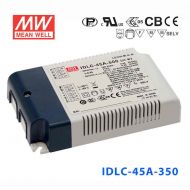 IDLC-45A-350 45W 57~95V 350mA   带辅助直接输出明纬LED开关电源