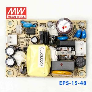 EPS-15-48 15W 48V0.313A单路输出低空载损耗高效率明纬裸板开关电源