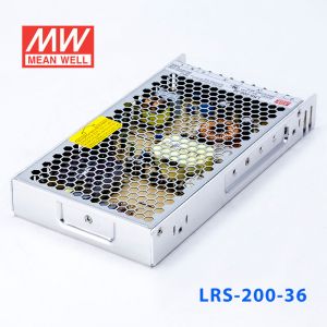 LRS-200-36 210W 36V5.9A输出（输入电压开关选择型)明纬超薄高性能开关电源 