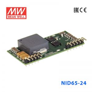 NID65-24台湾明纬24V 0~2.7A 65W左右非绝缘型单组输出变换器