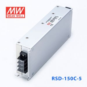 RSD-150C-5 150W  28.8~67.2V 输入 5V 30A  输出铁道专用明纬DC-DC转换电源 