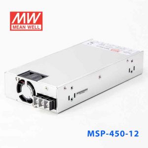 MSP-450-12  450W  12V 37.5A  单路输出带功率因素校正高可靠医疗型明纬开关电源