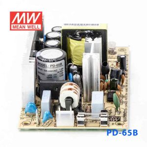 PD-65B  65W +5V 6A +24V 2.6A  双路输出无外壳PCB板明纬开关电源