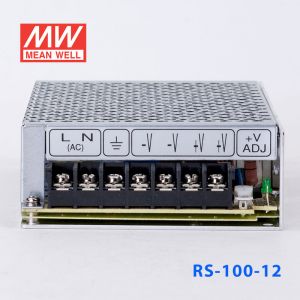 RS-100-12 100W 12V8.5A 单路输出明纬电源(G3系列-高性能内置有外壳)