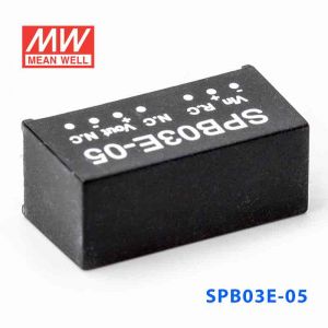SPB03E-05  3W  4.5~9V  输入 5V  稳压单路输出明纬DC-DC转换模块电源