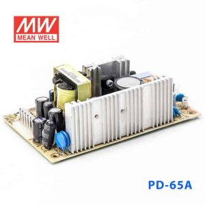 PD-65A  65W +5V 7A +12V 3.2A  双路输出无外壳PCB板明纬开关电源
