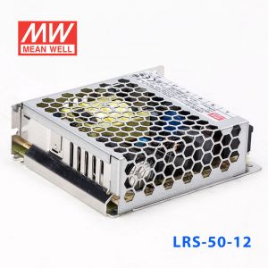LRS-50-12 50W 12V 4.2A单路输出超薄型低空载损耗明纬开关电源