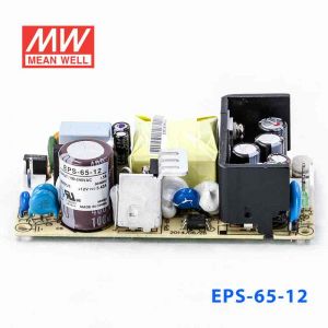 EPS-65-12 65W 12V5.42A 单路输出裸板高效低空载损耗明纬开关电源