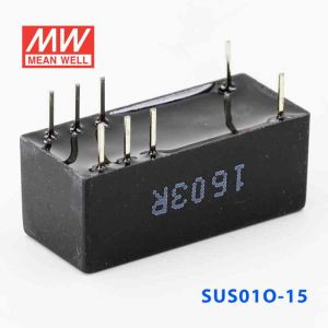 SUS01O-15  1W  48V-15V  非稳压单组输出明纬DC-DC转换模块电源
