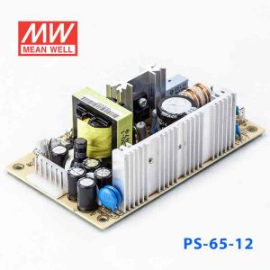 PS-65-12  65W  12V 5.2A  单路输出无外壳PCB板明纬开关电源