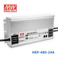HEP-480-24A 480W24V20A无风扇全密封高效率明纬电源