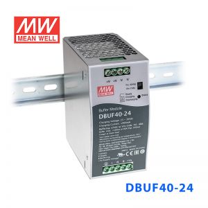 DBUF40-24台湾明纬24V/40A稳压直流导轨型缓冲模块电源
