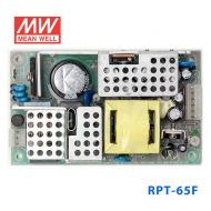 RPT-65F  65W +12V 5.8A +5V 1.5A -12V 0.7A  三路输出无外壳PCB板明纬开关电源