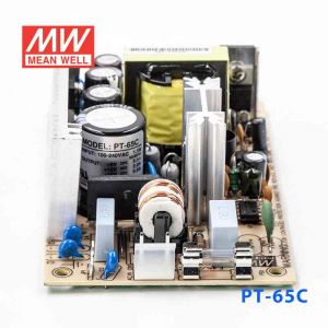 PT-65C  65W  +5V 7A  +15V 2.6A -15V 0.7A  三路输出无外壳PCB板明纬开关电源