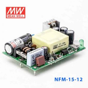 NFM-15-12  15W  12V 1.25A  微漏电PCB板单路输出板上插装型医用明纬开关电源