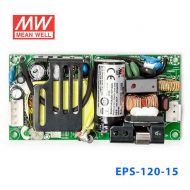 EPS-120-15 120W 15V8A 单路输出裸板高效低空载损耗明纬开关电源
