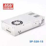 SP-320-15 320W 15V20A 单路输出带PFC功能CCC认证明纬开关电源