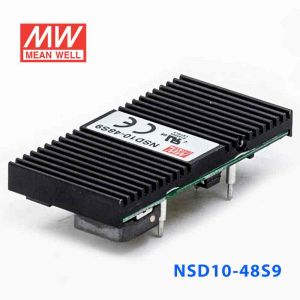 NSD10-48S9  10W  22~72V 输入 9V 稳压输出板上安装型明纬DC-DC变换电源