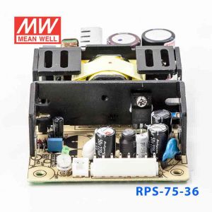 RPS-75-36  75W  36V 2.8A  单路输出微漏电低空载损耗医用无外壳明纬开关电源