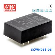SCWN03E-03 3W  4.5～9V 转 3.3V 0.6A 非稳压单路输出DC-DC模块电源
