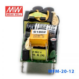 MFM-20-12明纬21.6W 80~264V输入12V1.8A输出PCB裸板医疗开关电源