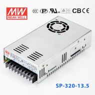 SP-320-13.5 320W 13.5V22A 单路输出带PFC功能CCC认证明纬开关电源