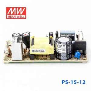 PS-15-12  15W  12V 1.25A  单路输出无外壳PCB板明纬开关电源