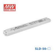 SLD-50-12台湾明纬12V4.2A50W左右长条型恒压LED驱动器