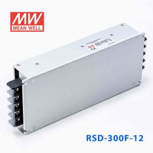 RSD-300F-12  300W  43.2-100.8V 输入12V 25A  铁路用外壳型单路输出DC-DC转换明纬开关电源