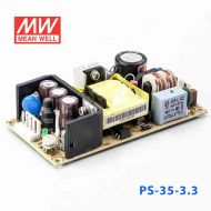 PS-35-3.3  35W  3.3V 6A  单路输出无外壳PCB板明纬开关电源