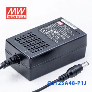 GST25A48-P1J 25W 48V0.52A高效能低空载损耗绿色节能桌上型适配器
