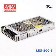 LRS-200-5 200W 5V40A输出（输入电压开关选择型)明纬超薄高性能开关电源