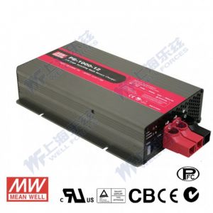 PB-1000-24  1000W  28.8V 34.7A  带PFC明纬2/3/8段式智能铅酸电池充电器