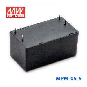 MPM-05-5台湾明纬5W 80~264V输入 5V1A输出绿色医疗基板电源