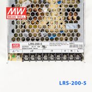 LRS-200-5 200W 5V40A输出（输入电压开关选择型)明纬超薄高性能开关电源