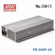 PB-360P-24 360W 28.8V12.5A 带PFC明纬优化三段式铅酸电池充电器 