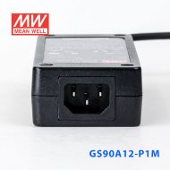 GS90A12-P1M 90W 12V6.67A 输出绿色能源明纬电源适配器(三线插口)