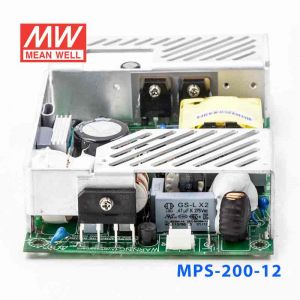 MPS-200-12 200W 12V16.7A 输出微漏电带PFC医用无外壳明纬开关电源