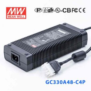 GC330A48-C4P 330W 54.4V, 6A带充电功能的绿色节能适配器
