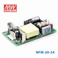 NFM-20-24  20W  24V 0.92A  微漏电PCB板单路输出板上插装型医用明纬开关电源