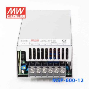 MSP-600-12  600W 12V 53A  单路输出带功率因素校正高可靠医疗型明纬开关电源