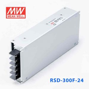 RSD-300F-24  300W  43.2-100.8V 输入 24V 12.5A  铁路用外壳型单路输出DC-DC转换明纬开关电源