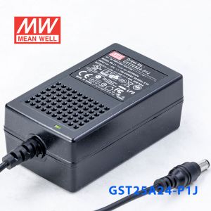 GST25A24-P1J 25W 24V1.04A高效能低空载损耗绿色节能桌上型适配器