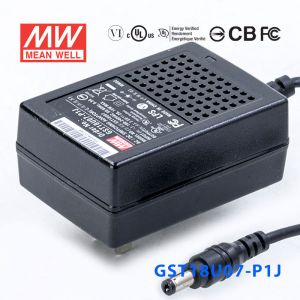 GST18U07-P1J 15W 7.5V2A高效能低空载损耗绿色节能美规适配器