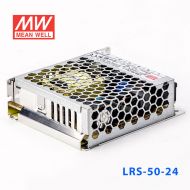 LRS-50-24 52.8W 24V 2.2A单路输出超薄型低空载损耗明纬开关电源